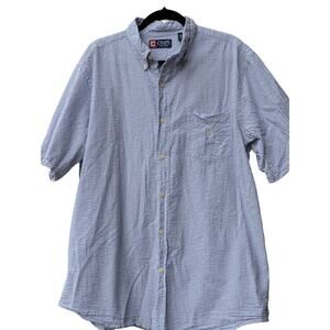 Chaps by Ralph Lauren - XL Men's Seersucker - Short Sleeve